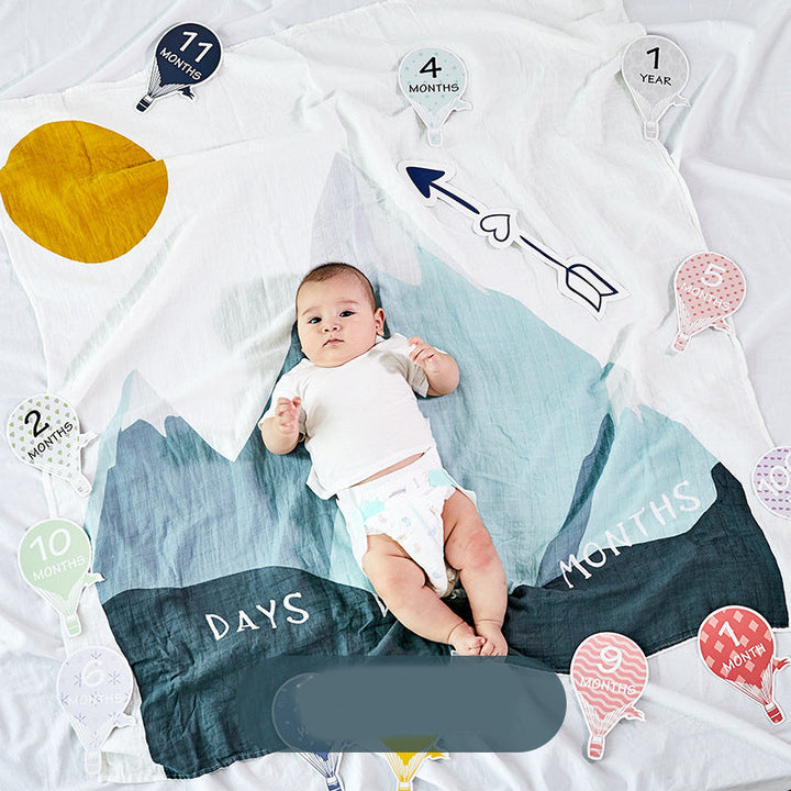 Discover the Comfort of Our Baby Cotton Swaddle Wrap Blanket